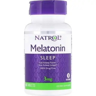 NATROL Мелатонин 3мг № 60 табл.