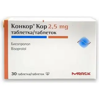 Конкор Кор 2,5мг №30