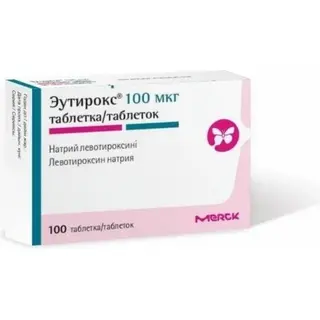 Эутирокс 100 мкг №100 табл.
