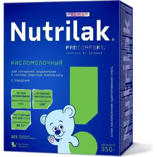 Нутрилак кисломолочный 350 гр 0+