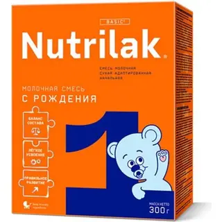 Нутрилак-1 смесь молочная сухая адаптированная начальная 300г