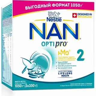 Нан-2 OptiPro СухМолСм (3Х350) 1050г