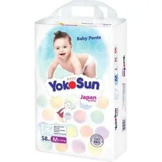 YokoSun Подгузники детские (6-10кг) М №58