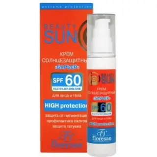 Солнцезащитный крем "Барьер" SPF 60 "Beauty Sun" 75мл