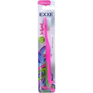 Детская зубная щетка EXXE 6-12 лет