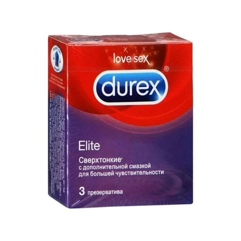 Durex Elite Сверхтонкие №3