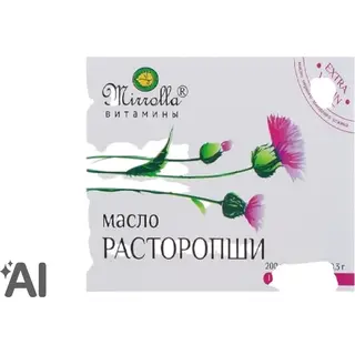 Масло расторопши Миролла 0.3 г №200