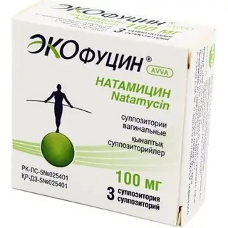 ЭКОФУЦИН AVVA 0,1 N3 СУПП ВАГИН