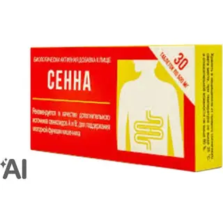 Сенна Д 500мг №30 таблетки