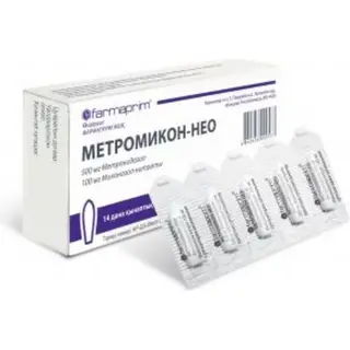 Метромикон - НЕО №14 суппозитории