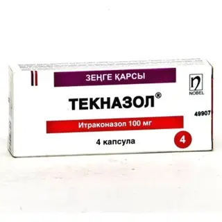 Текназол 100мг №4 капс