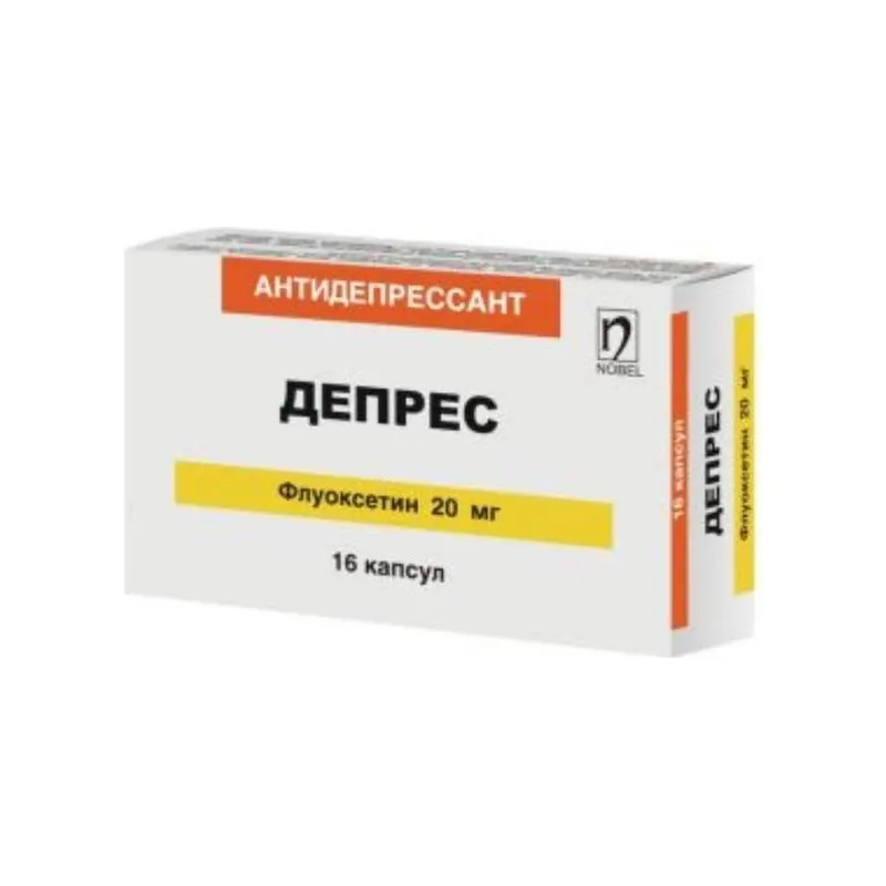 Депрес 20 мг №16 капс.