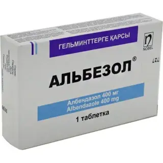 Альбезол 400 мг таблетки № 1