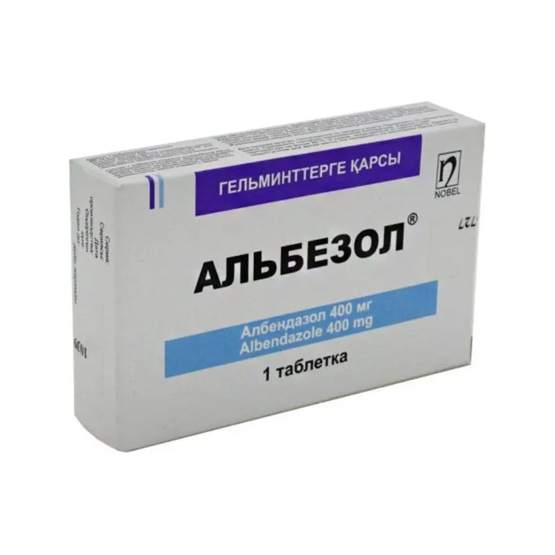 Альбезол 400 мг таблетки № 1