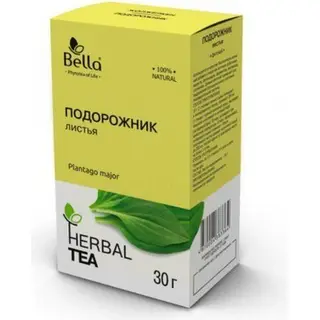 ПОДОРОЖНИКА ЛИСТЬЯ 30,0 Ф/Ч БЕЛЛА