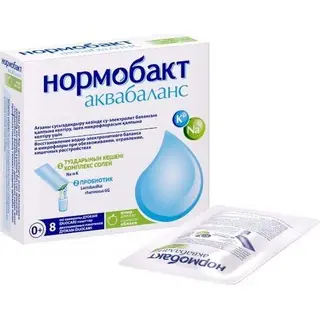 Нормобакт Аквабаланс саше №8 яблоко