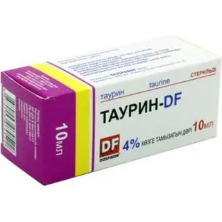 Таурин 4%, 10 мл, гл. капли