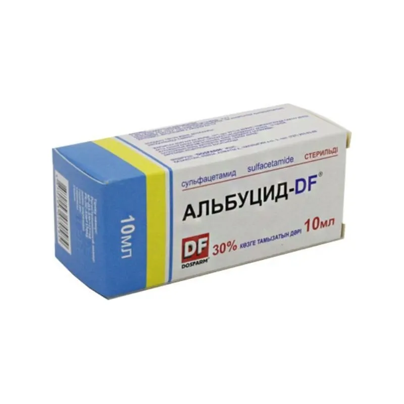 Альбуцид-DF (Сульфацил натрия) 30%, 10 мл, гл. капли