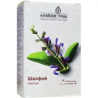 Шалфей 50 г листья Алтайские травы