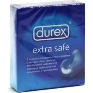 Durex Extra Safe презервативы №3 утолщенные