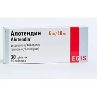 АЛОТЕНДИН 0,005/0,01 N30 ТАБЛ П/О