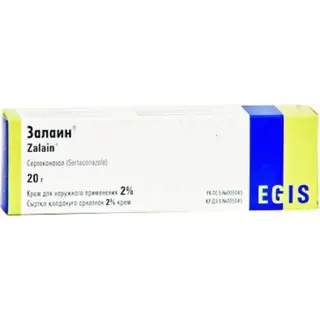 Залаин 2%, 20 гр, крем