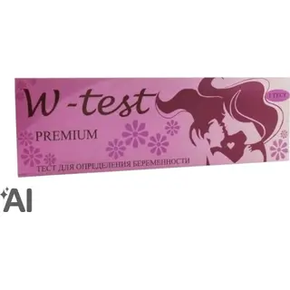 Тест для определения беременности W-test Premium №1 (струйный)