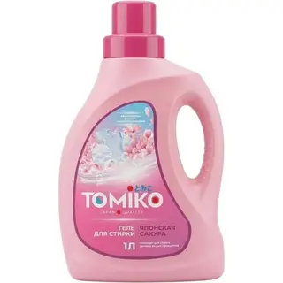 Гель для стирки Японская сакура 1 л Tomiko
