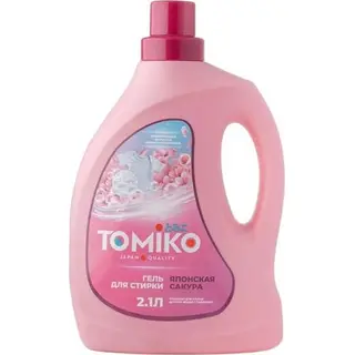 Tomiko Гель для стирки Японская сакура 2.1 л Томико