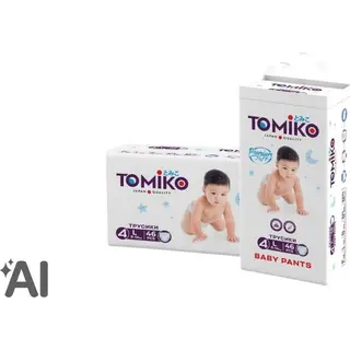 Трусики L (9-14 КГ) 46 шт TOMIKO