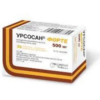 УРСОСАН ФОРТЕ 0,5 N30 ТАБЛ П/О
