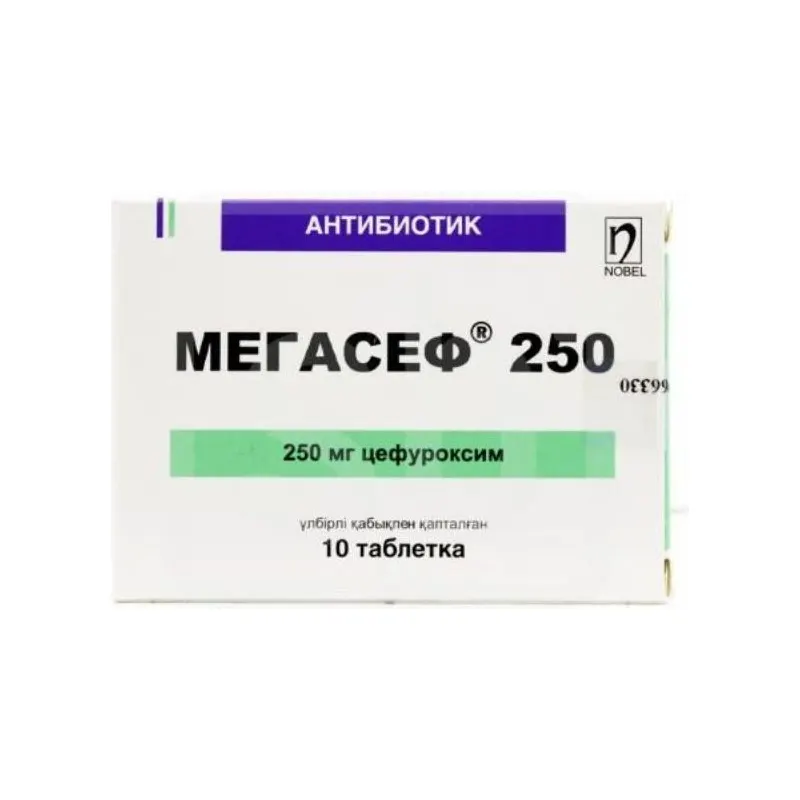 МЕГАСЕФ 0,25 N10 ТАБЛ