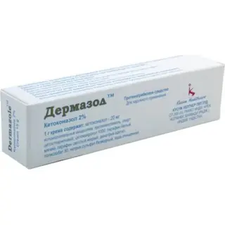 Дермазол 2%, 15 гр, крем (Кусум Хелтхер)