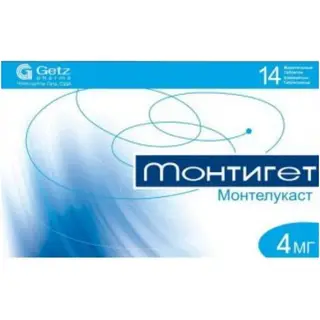 Монтигет 4 №14 таблетка